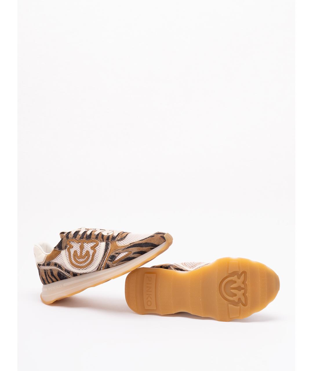 PINKO Мульти кожаные кроссовки, фото 4