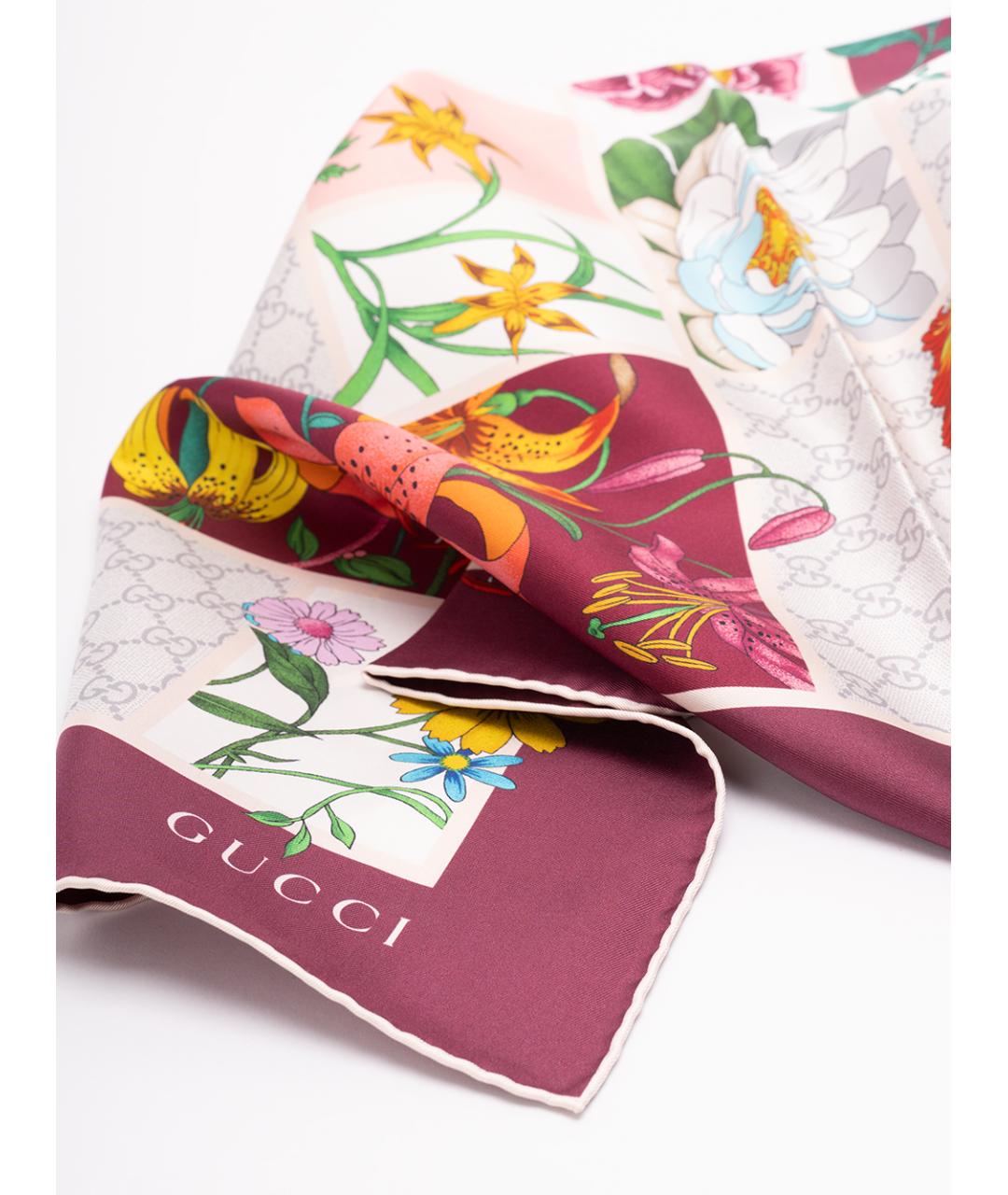 GUCCI Мульти шелковый платок, фото 3