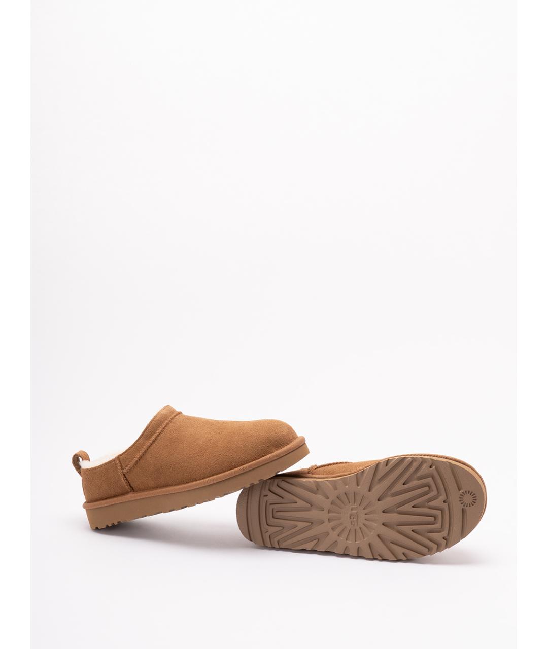 UGG AUSTRALIA Коричневые кожаные ботинки, фото 4