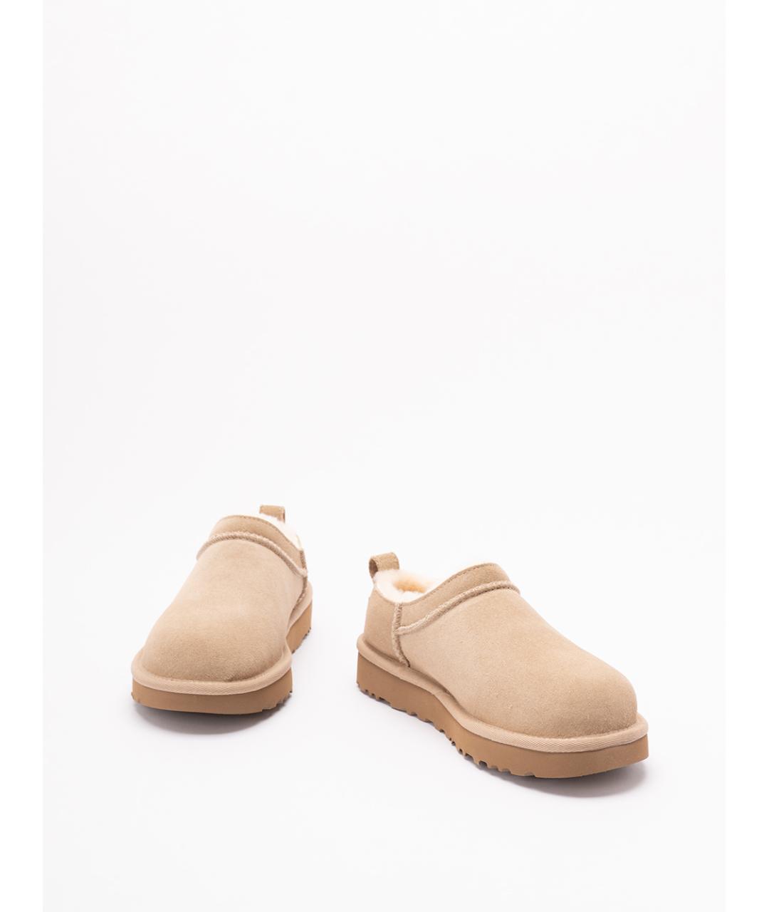 UGG Бежевые нубуковые ботинки, фото 2