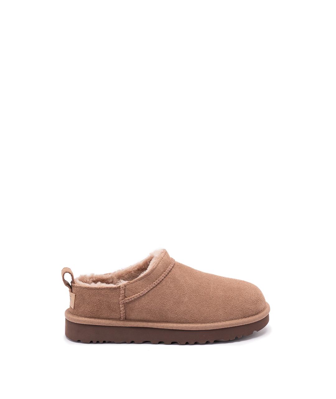 UGG AUSTRALIA Бежевые кожаные ботильоны, фото 1