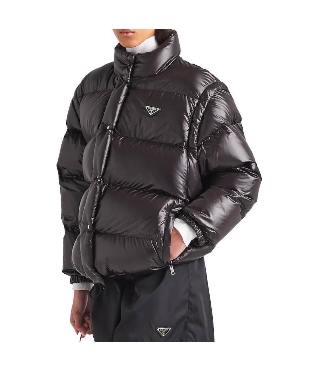 PRADA Черная куртка, фото 2