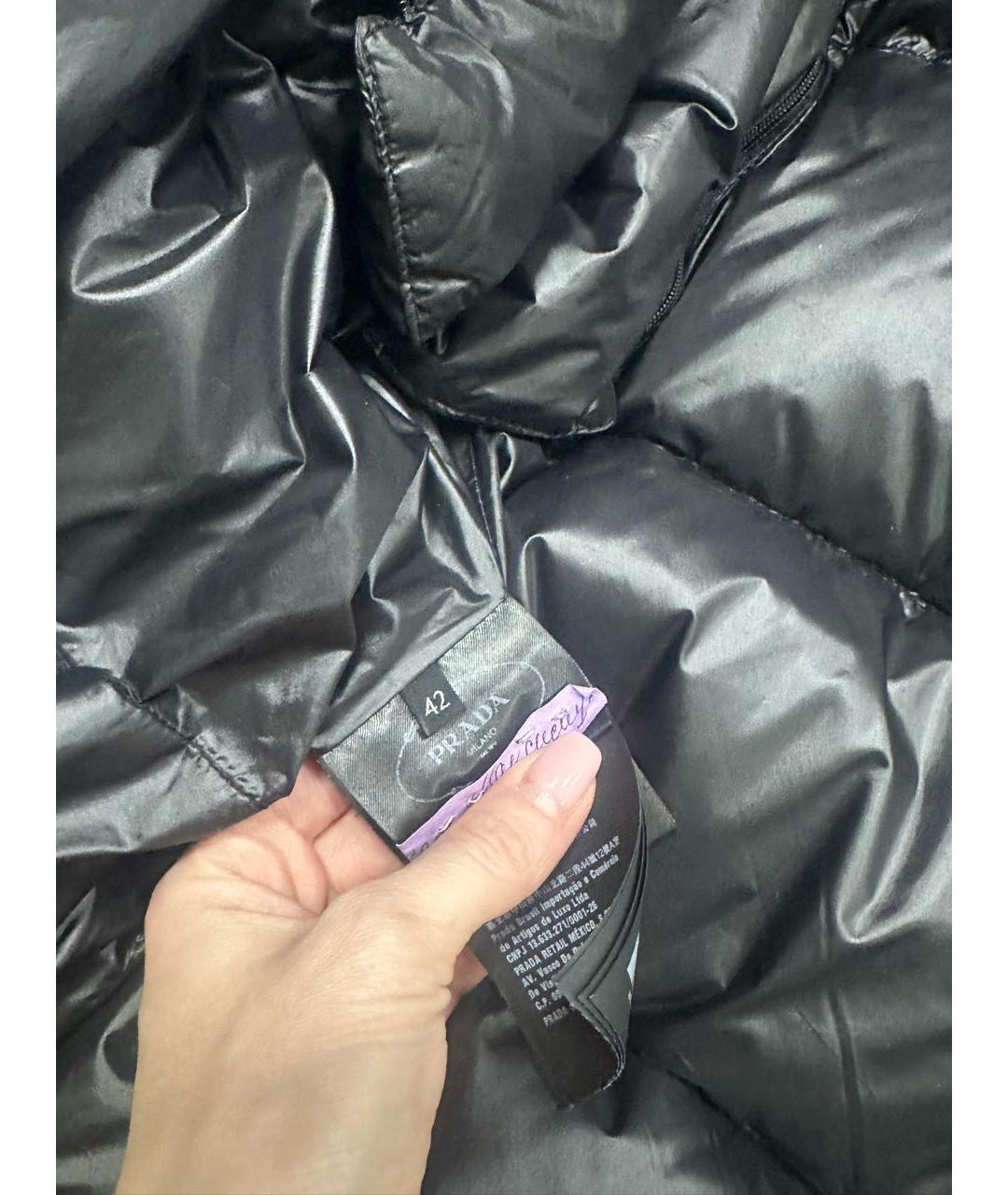 PRADA Черная куртка, фото 5