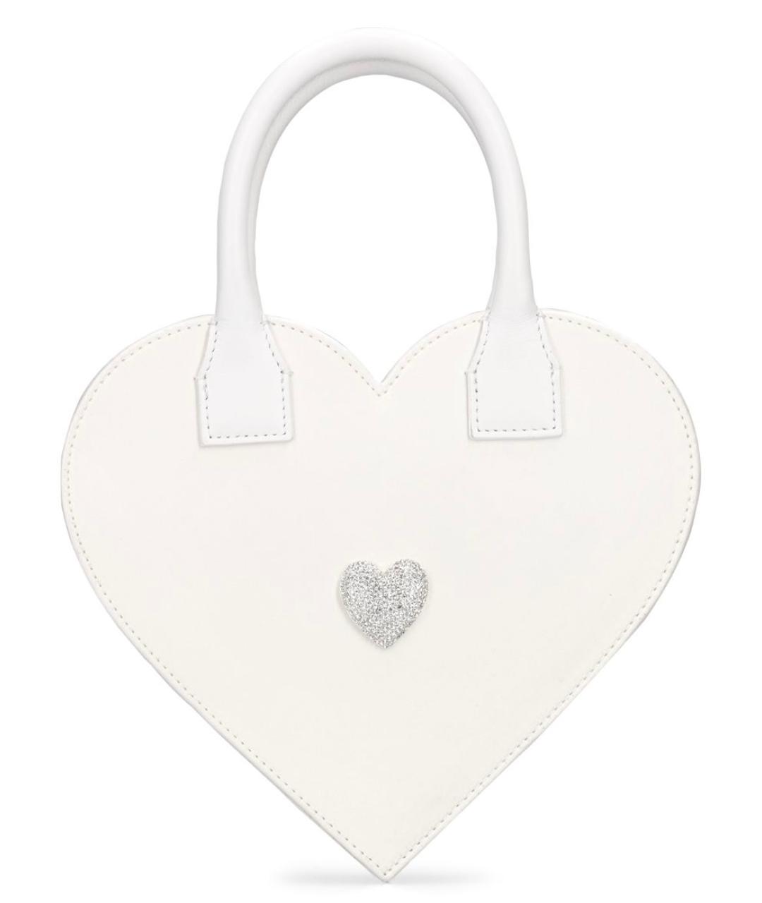 MACH&MACH Белая тканевая сумка через плечо, фото 8