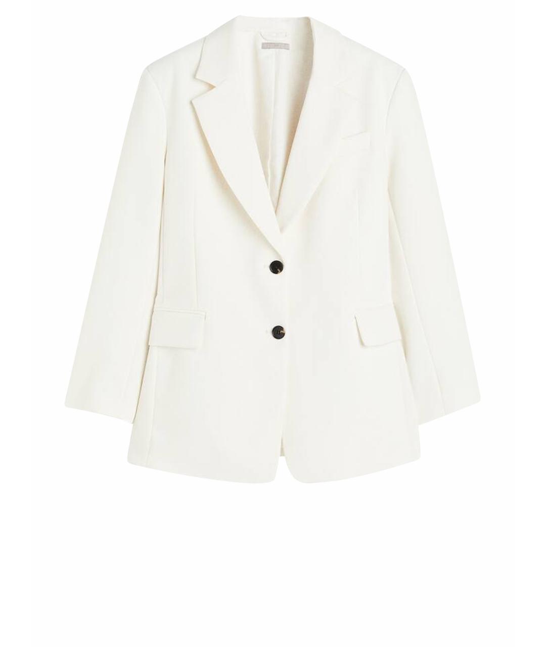 LIVIANA CONTI Белый вискозный жакет/пиджак, фото 1