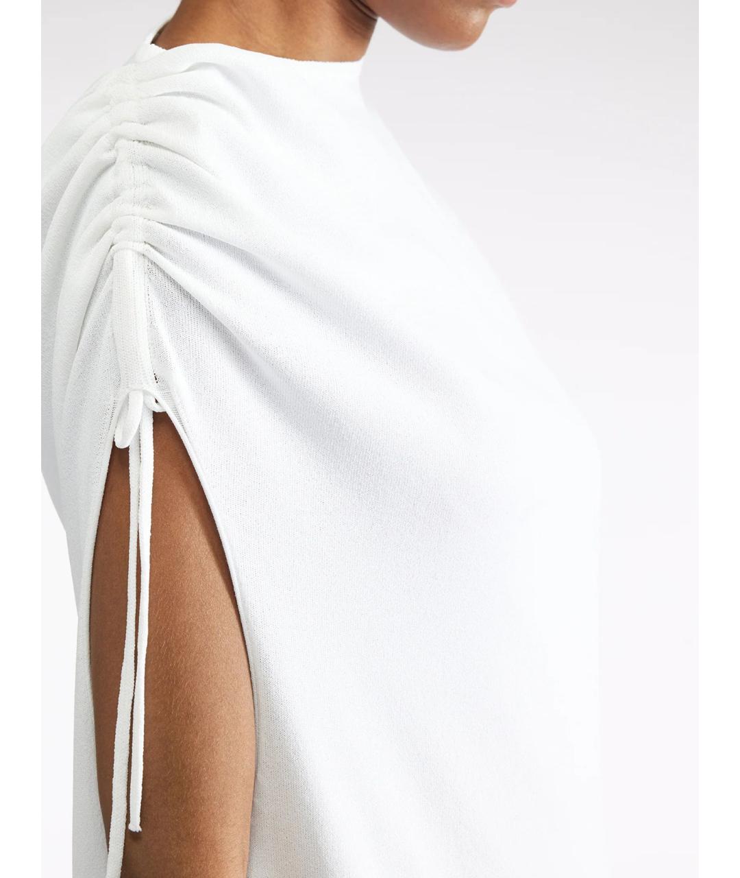 LIVIANA CONTI Белая вискозная туника, фото 3