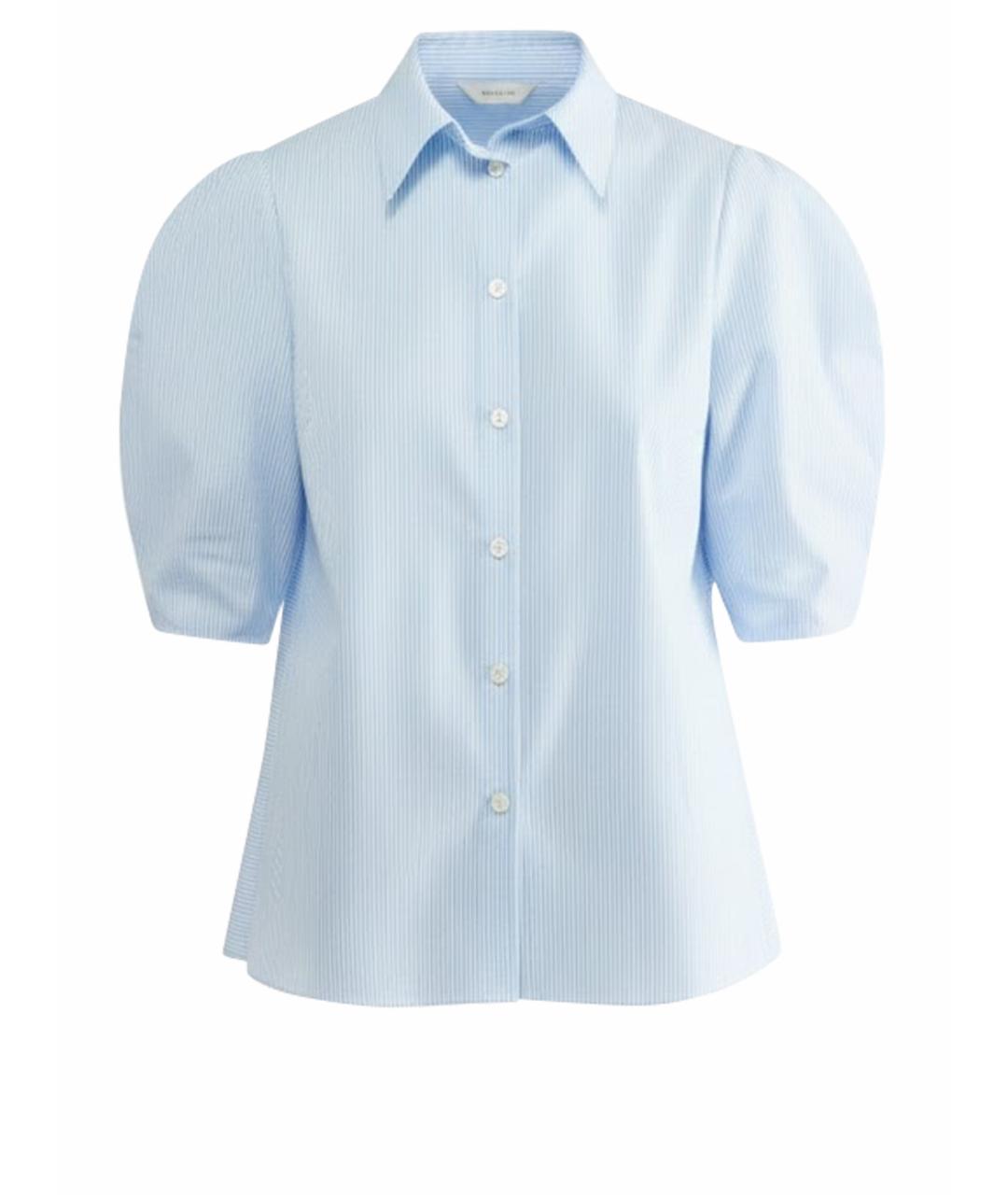 LIVIANA CONTI Голубая хлопковая рубашка, фото 1