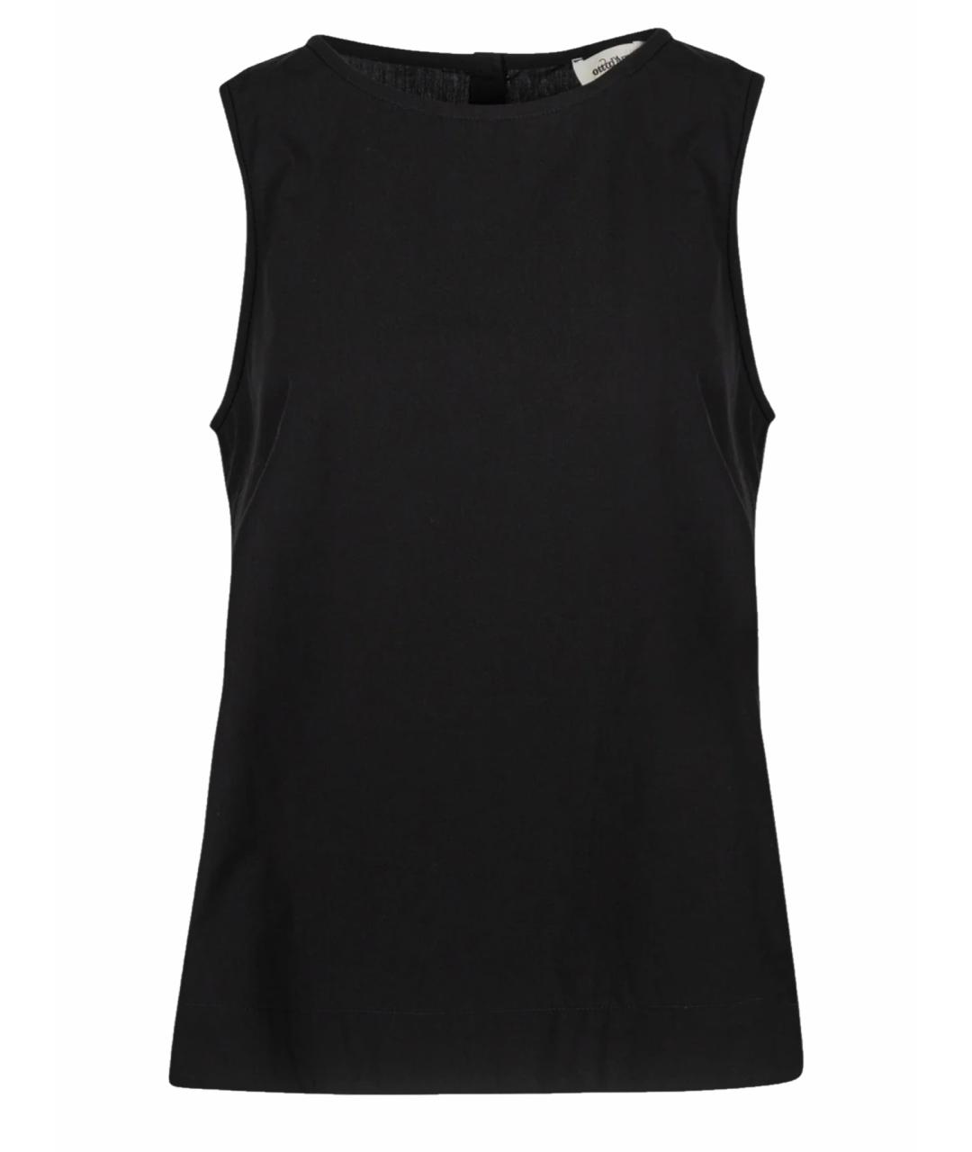 LIVIANA CONTI Черная вискозная майка, фото 1