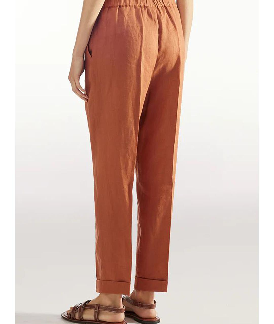 LIVIANA CONTI Льняные прямые брюки, фото 3