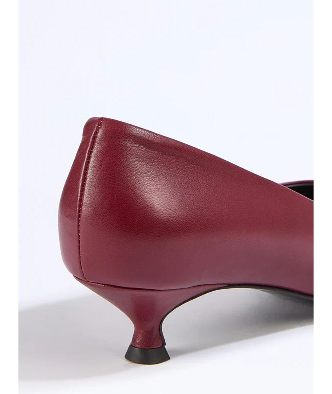 LIVIANA CONTI Красные кожаные туфли, фото 4