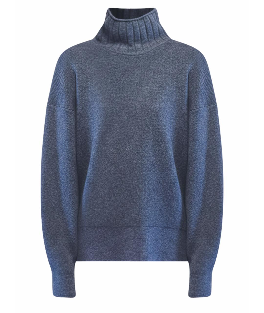 LIVIANA CONTI Серая кашемировая водолазка, фото 1