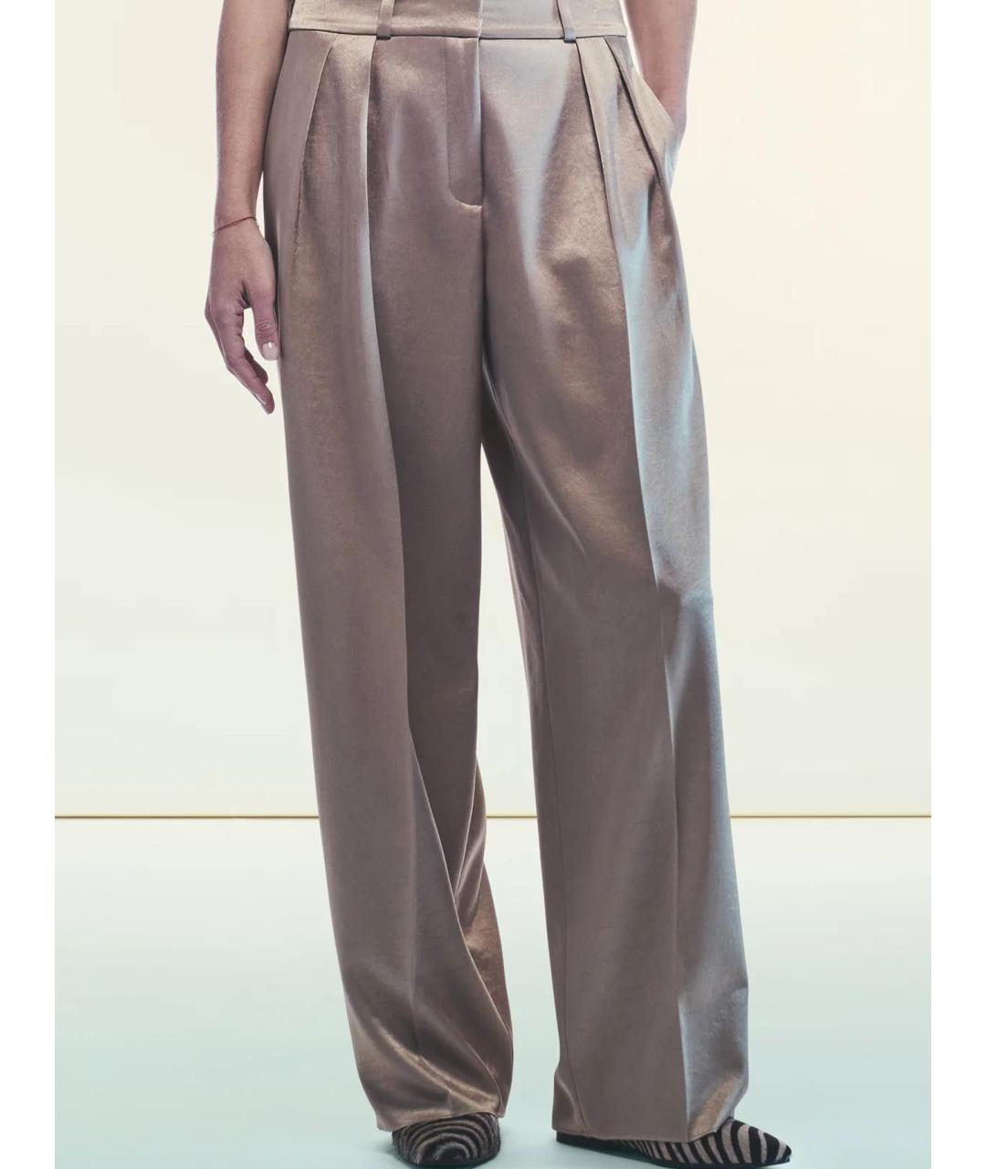 LIVIANA CONTI Бежевые брюки широкие, фото 5