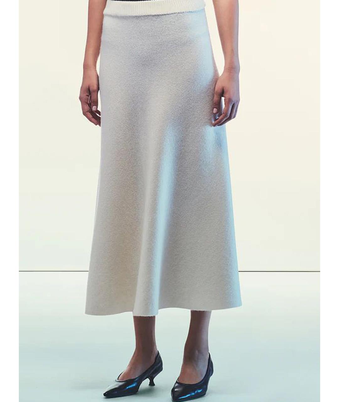 LIVIANA CONTI Кашемировая юбка миди, фото 3