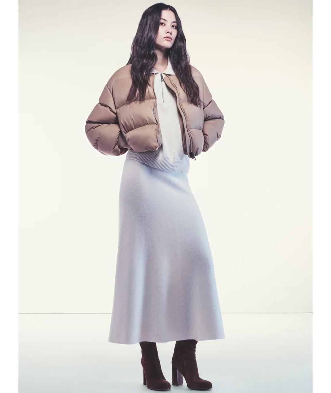 LIVIANA CONTI Кашемировая юбка миди, фото 2