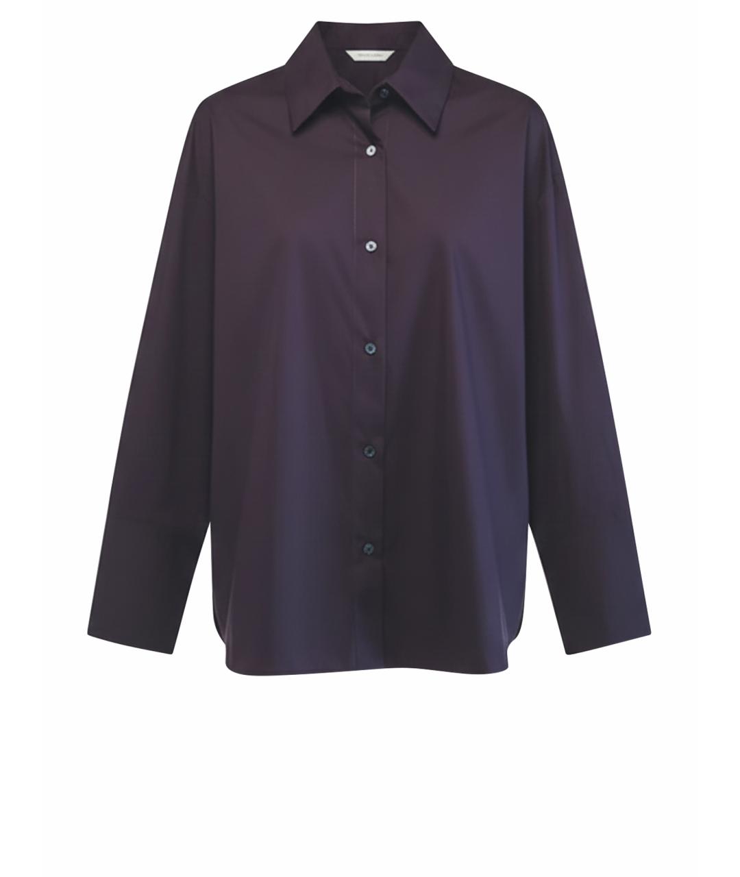 LIVIANA CONTI Фиолетовая шелковая рубашка, фото 1