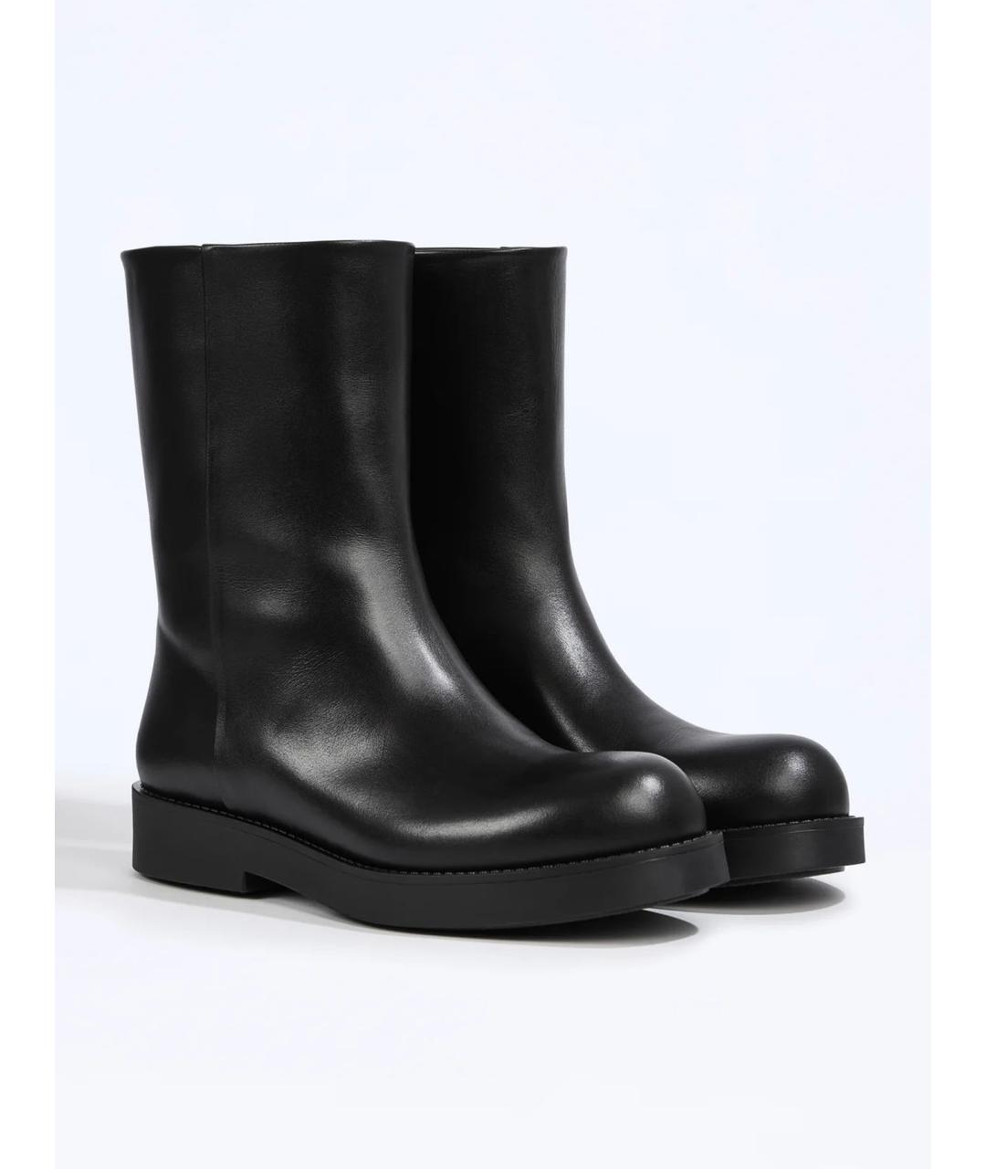 LIVIANA CONTI Черные кожаные ботинки, фото 2