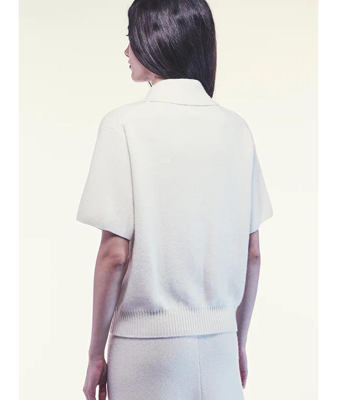 LIVIANA CONTI Бежевый кашемировый джемпер / свитер, фото 4