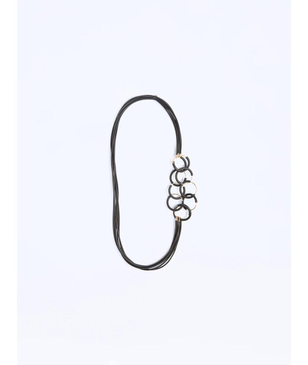 LIVIANA CONTI Черное колье, фото 3