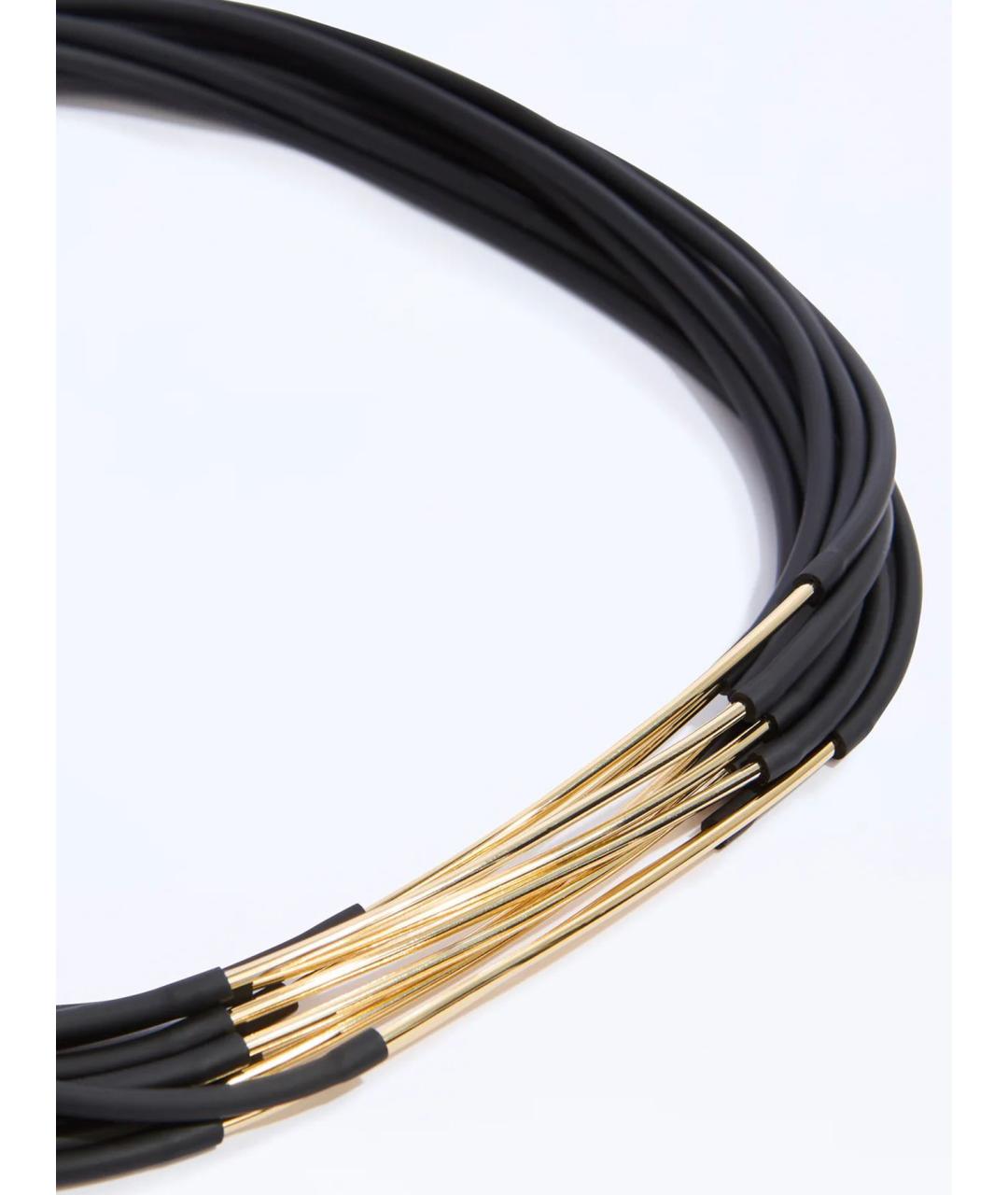 LIVIANA CONTI Черное латунное колье, фото 2