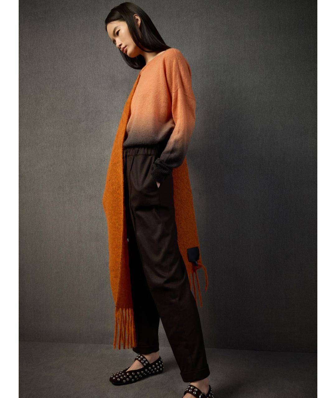 LIVIANA CONTI Кашемировые прямые брюки, фото 2