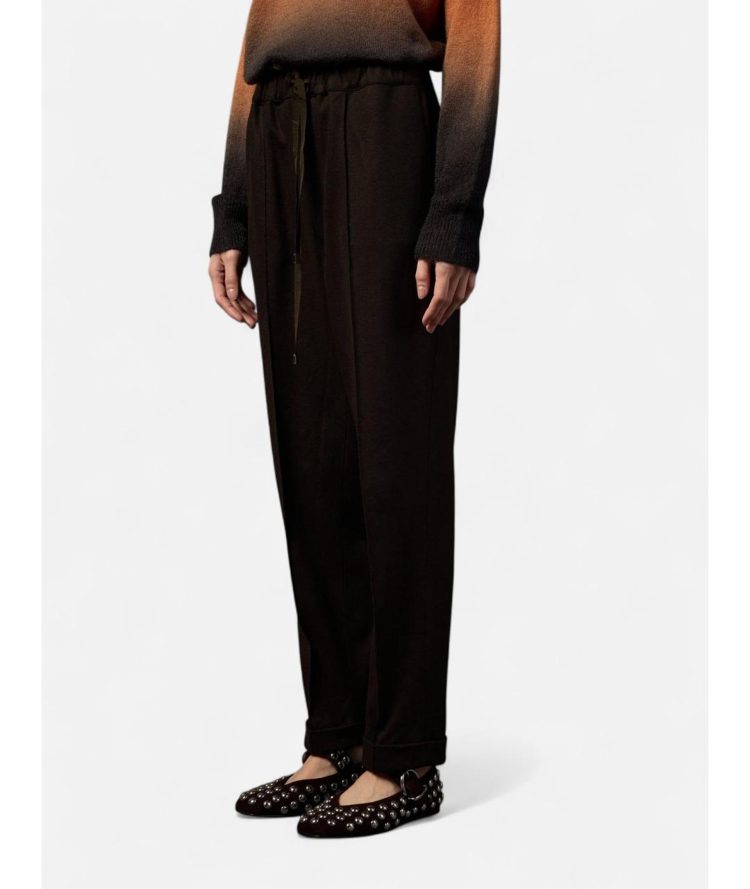 LIVIANA CONTI Кашемировые прямые брюки, фото 4