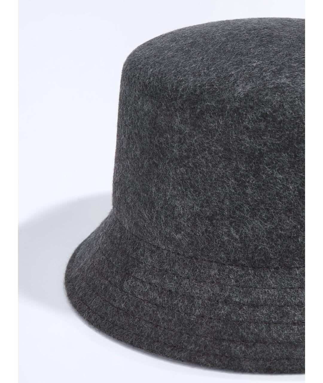 LIVIANA CONTI Серая шерстяная панама, фото 2