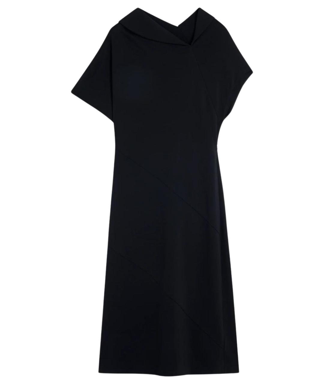 LIVIANA CONTI Черное вискозное повседневное платье, фото 1
