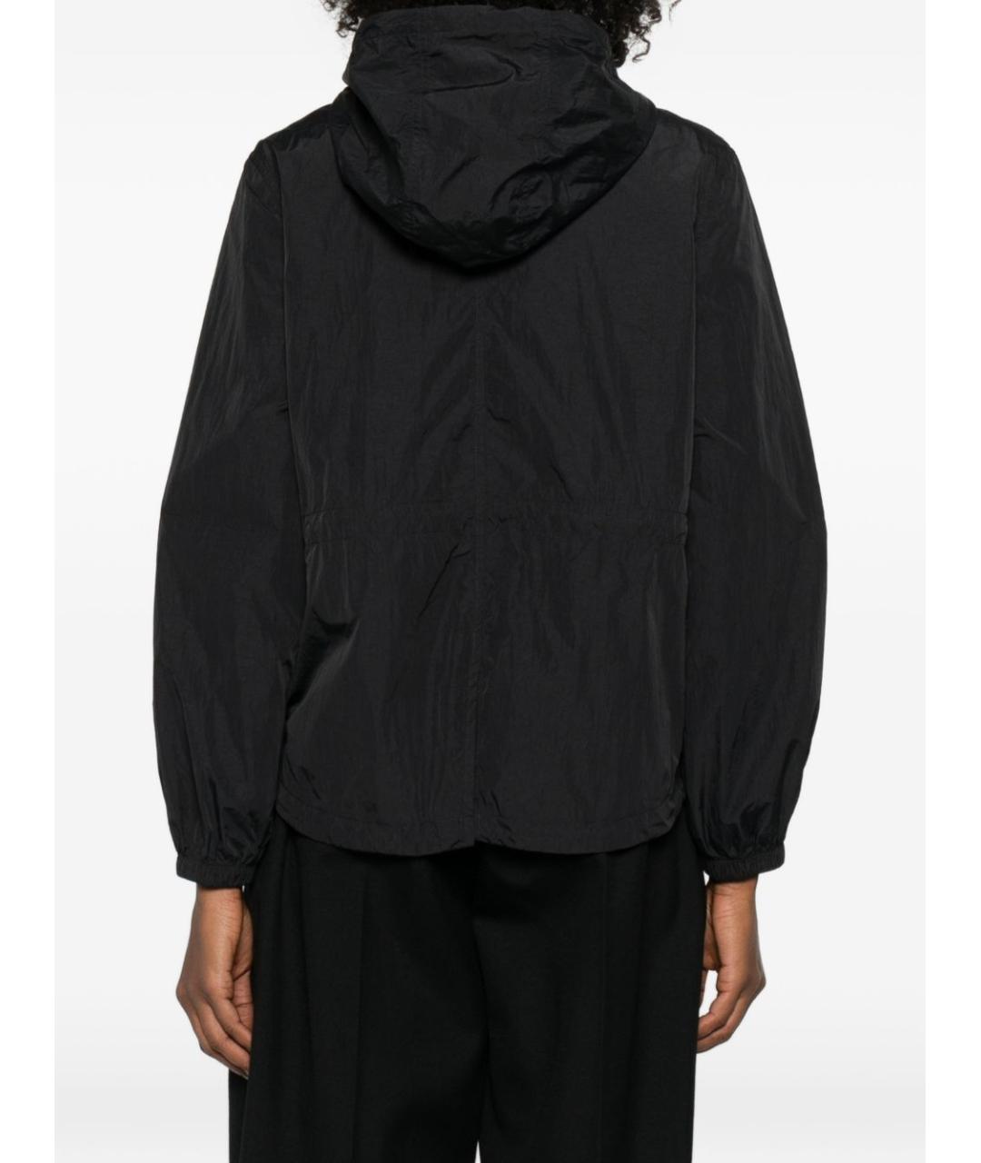EMPORIO ARMANI Черная полиамидовая куртка, фото 3