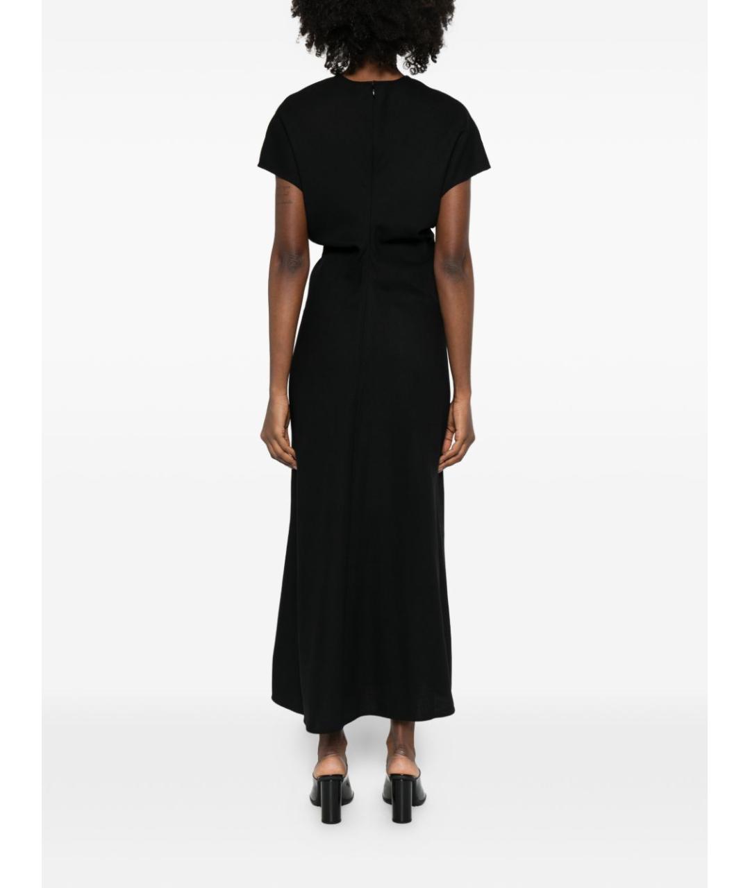TOTEME Черное шерстяное платье, фото 3
