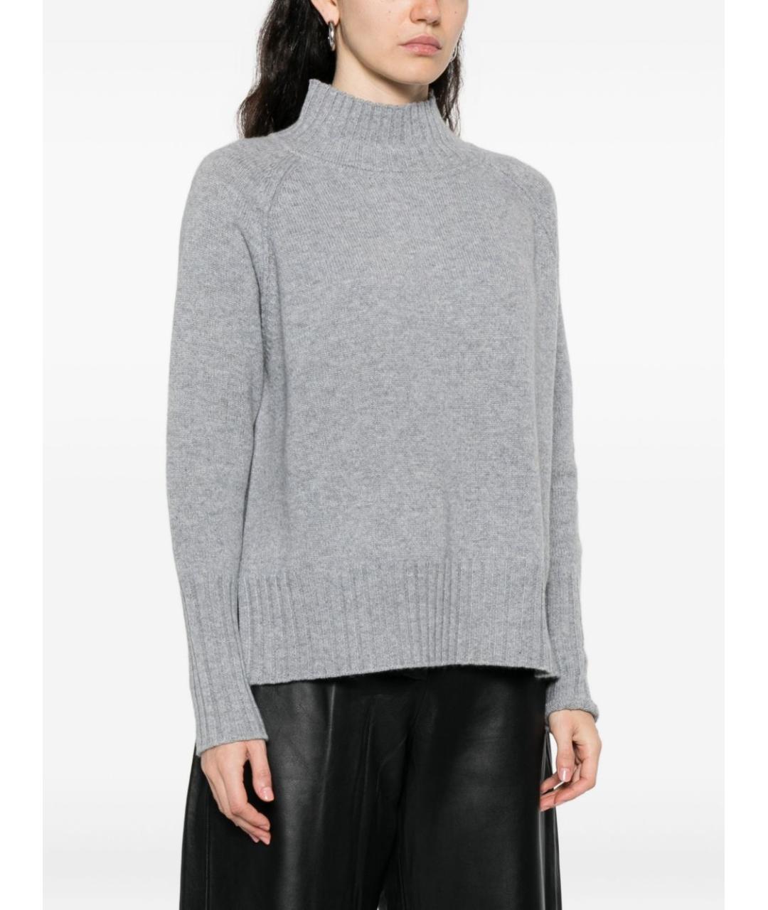 BEYOU Серый кашемировый джемпер / свитер, фото 4