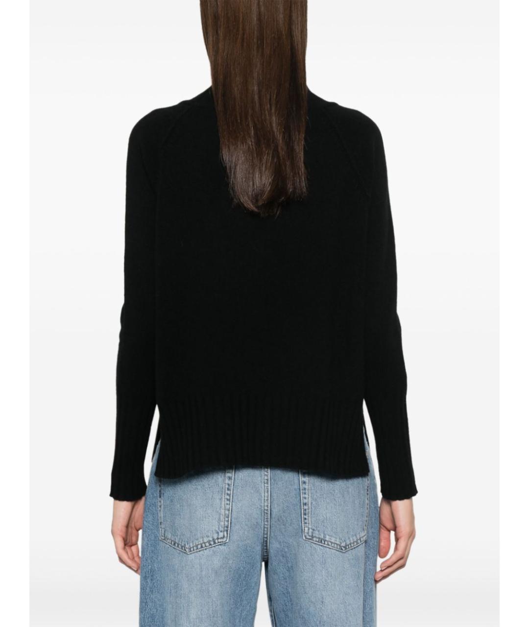 BEYOU Черный кашемировый джемпер / свитер, фото 2