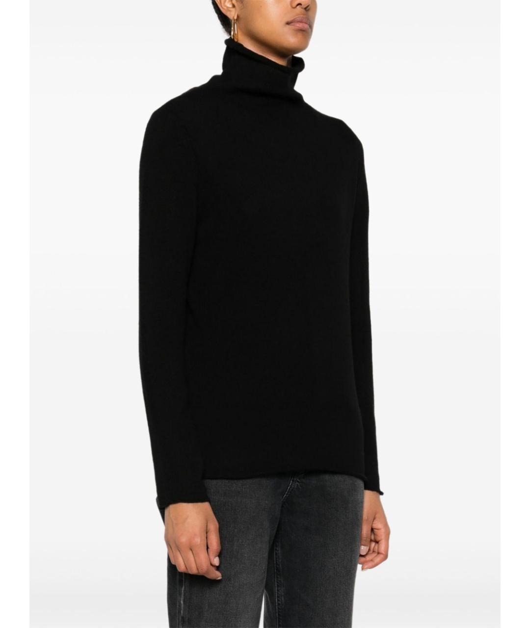 BEYOU Черный кашемировый джемпер / свитер, фото 4