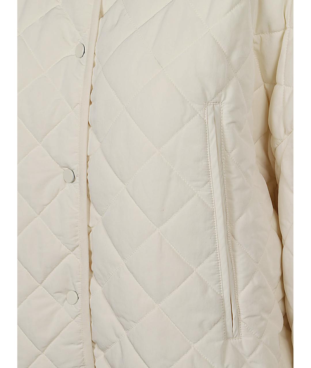 SANDBEIGE Белая полиамидовая куртка, фото 3