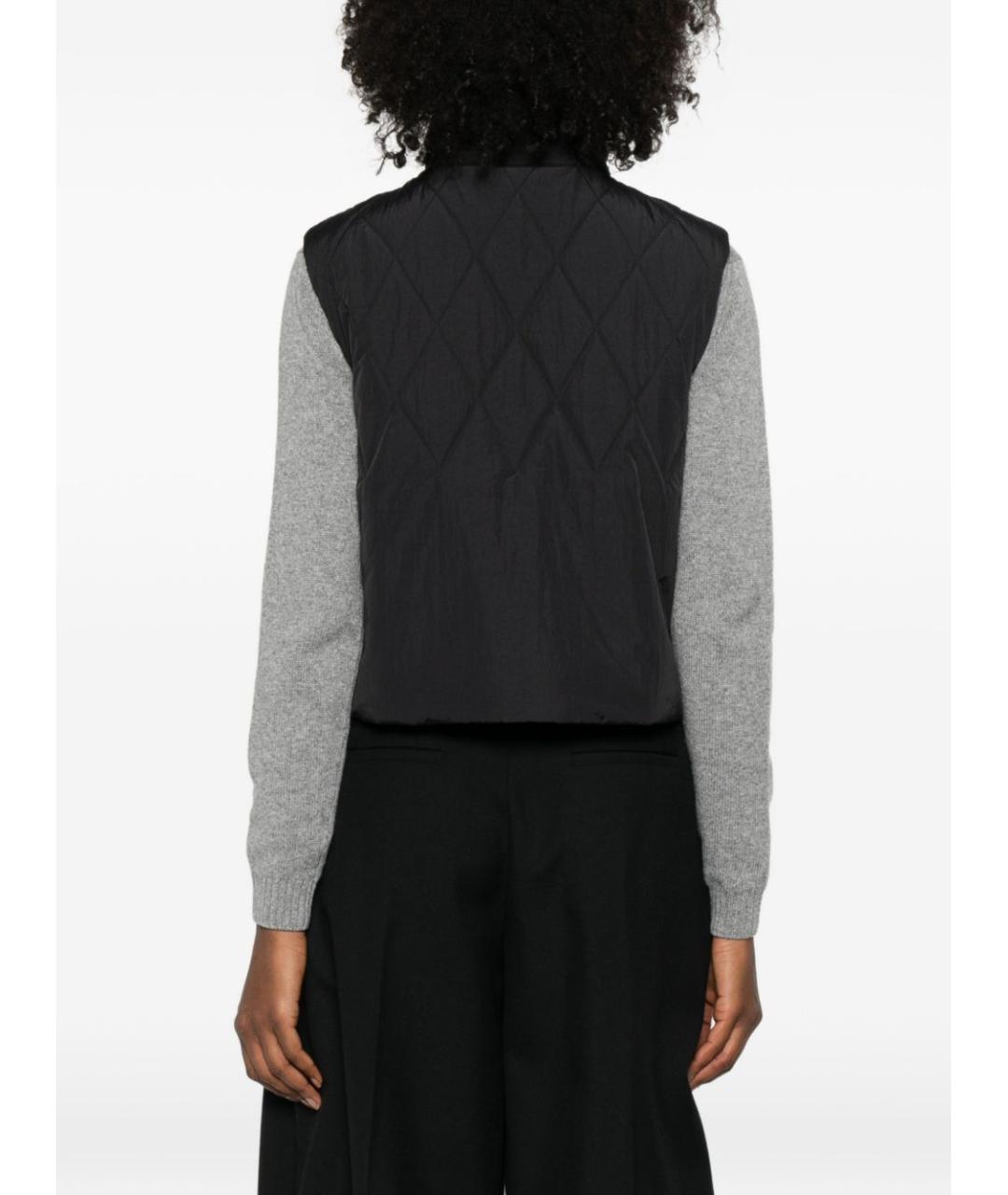 EMPORIO ARMANI Черный полиамидовый жилет, фото 3