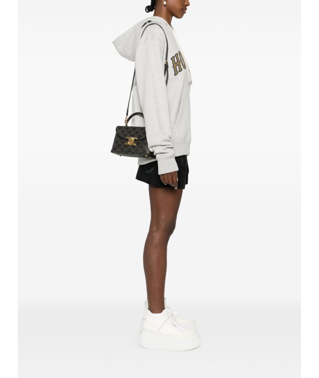 CELINE Коричневая сумка тоут, фото 4