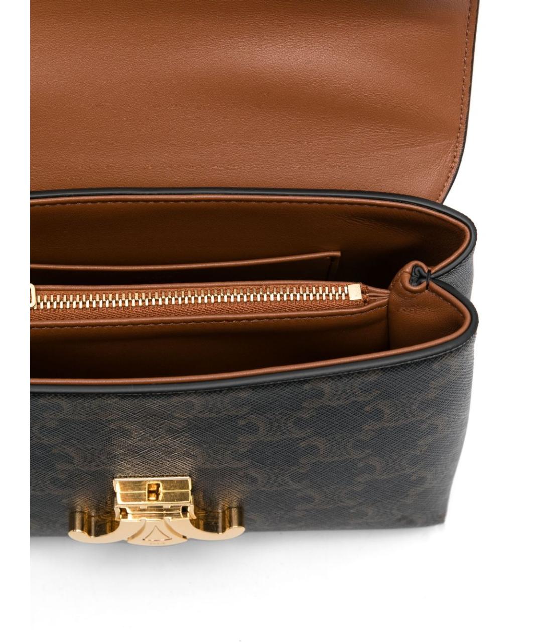 CELINE Коричневая сумка тоут, фото 5