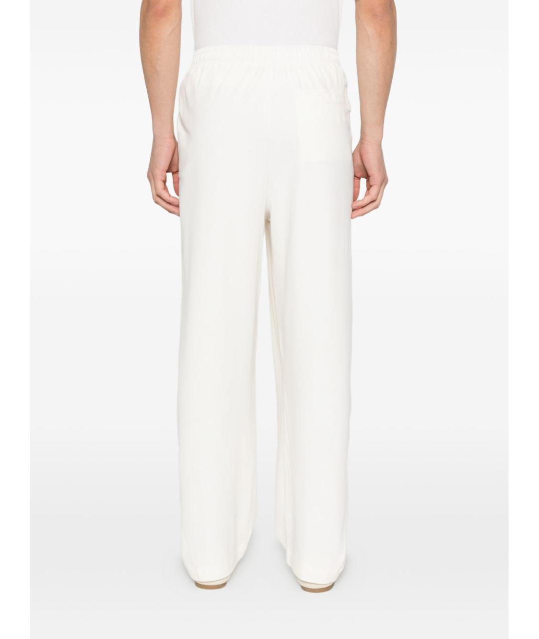 EMPORIO ARMANI Белые повседневные брюки, фото 4