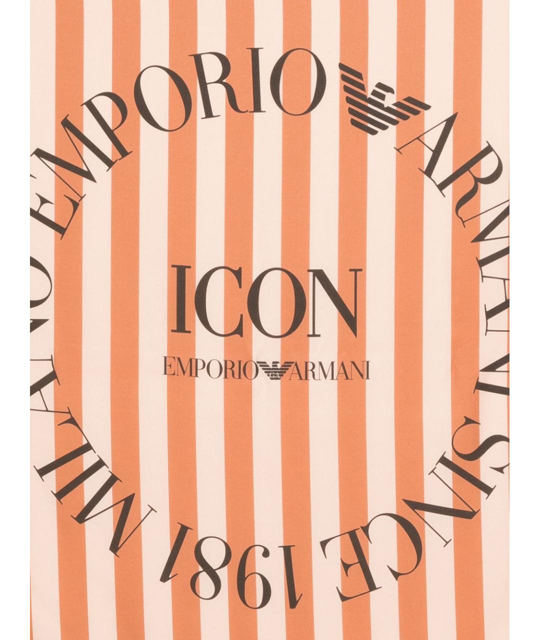 EMPORIO ARMANI Мульти шелковый платок, фото 3