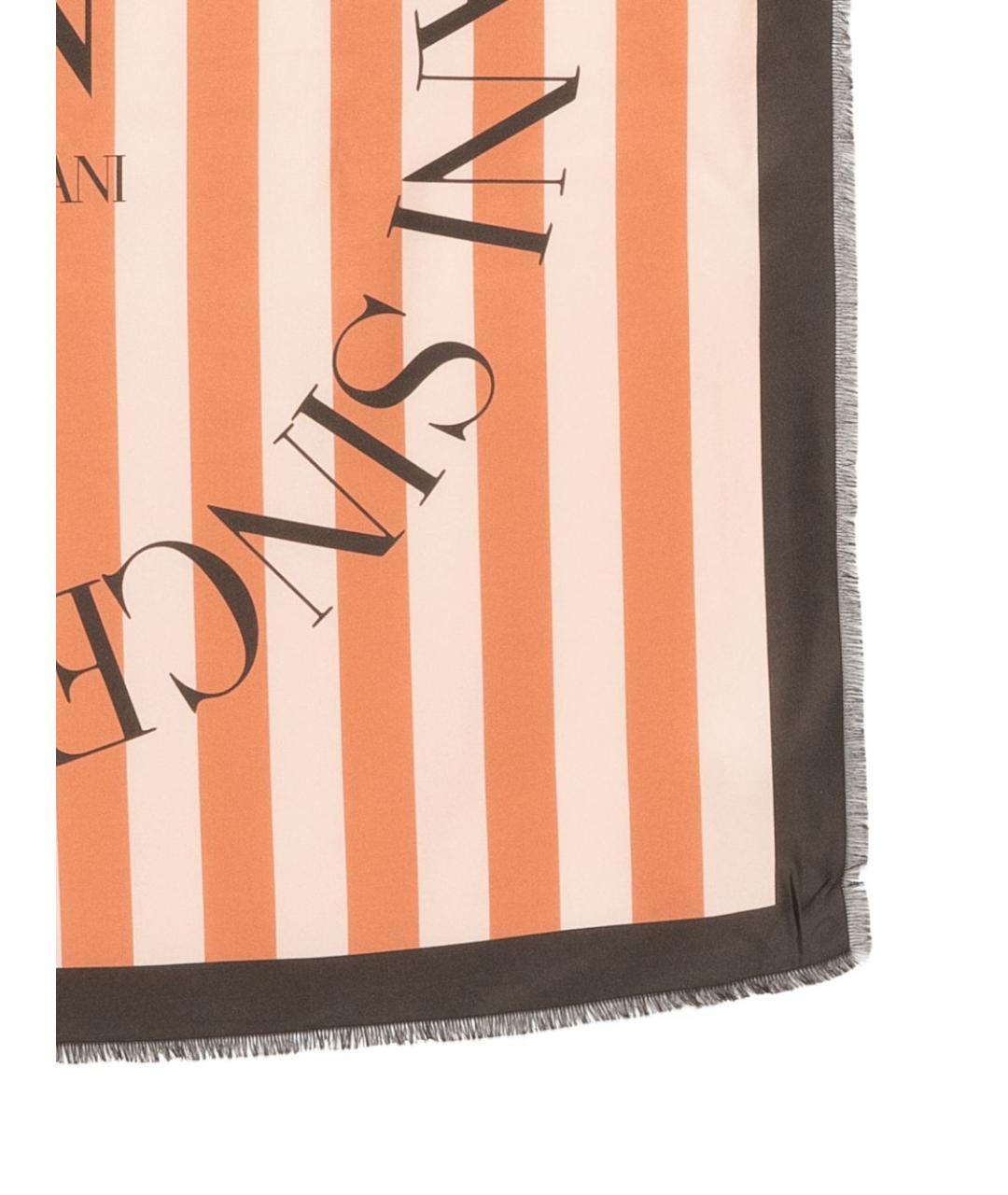 EMPORIO ARMANI Мульти шелковый платок, фото 2