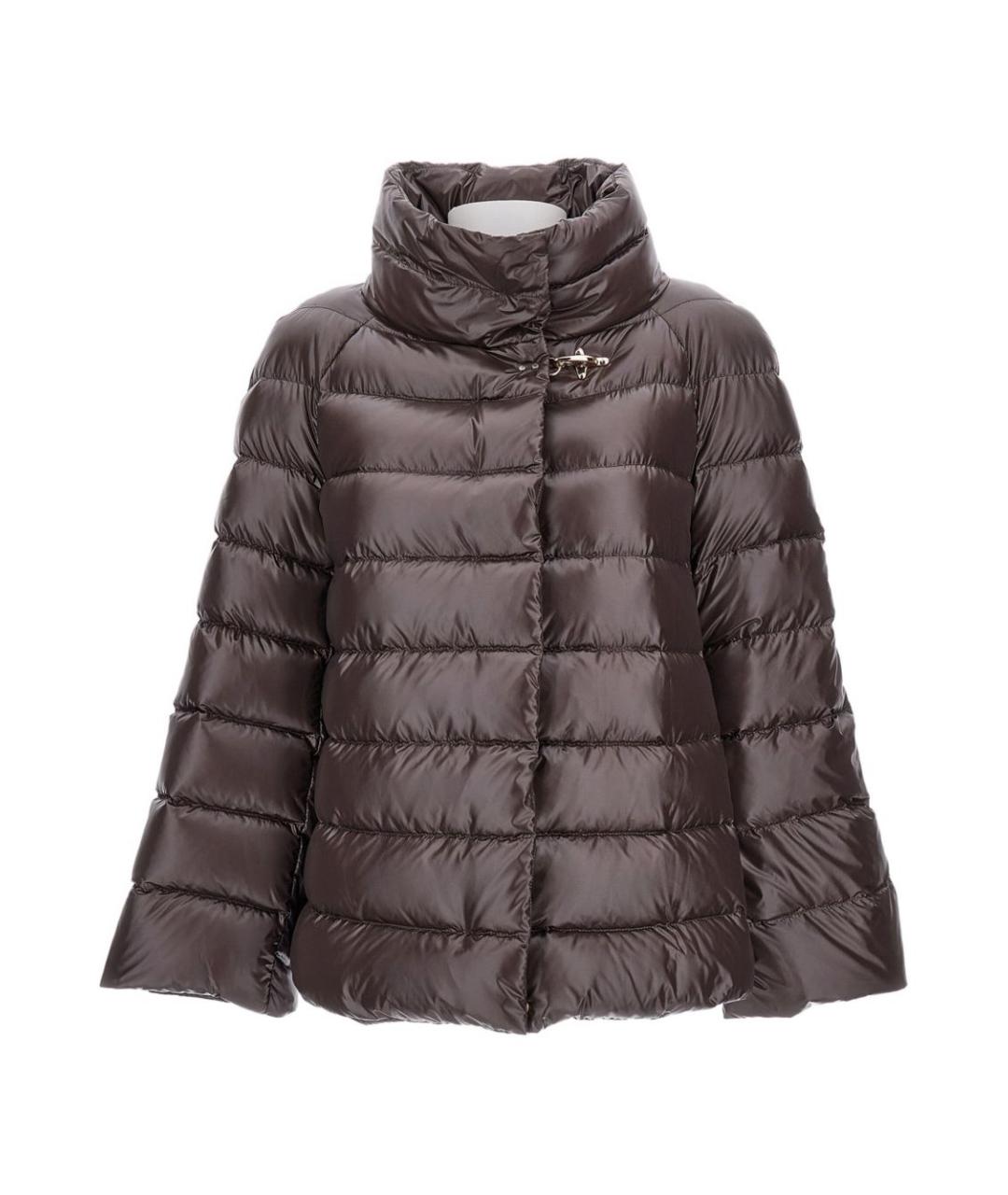 FAY Коричневый полиамидовый пуховик, фото 1