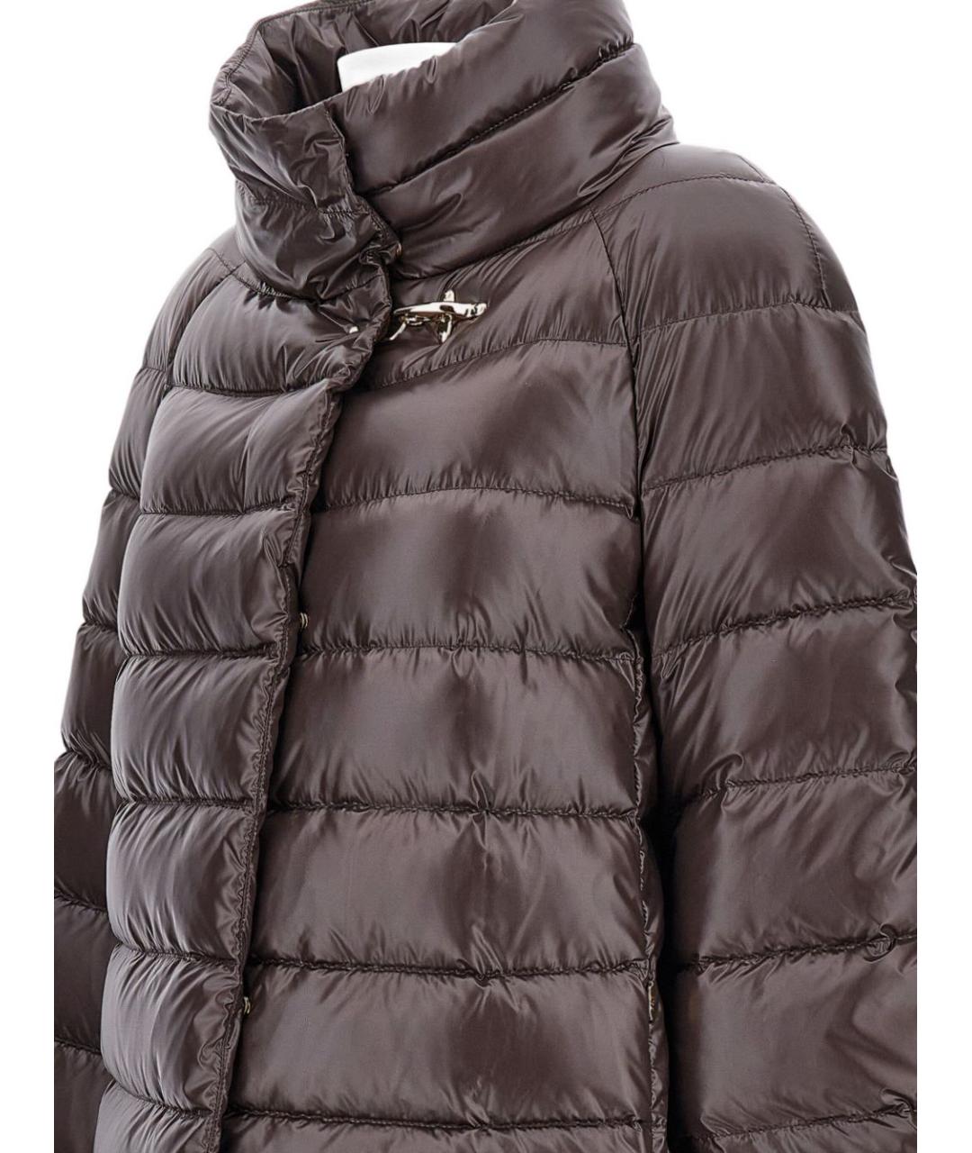 FAY Коричневый полиамидовый пуховик, фото 2