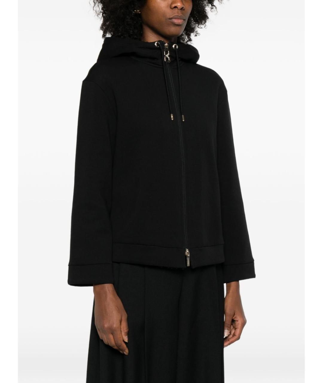 EMPORIO ARMANI Черная хлопковая куртка, фото 2