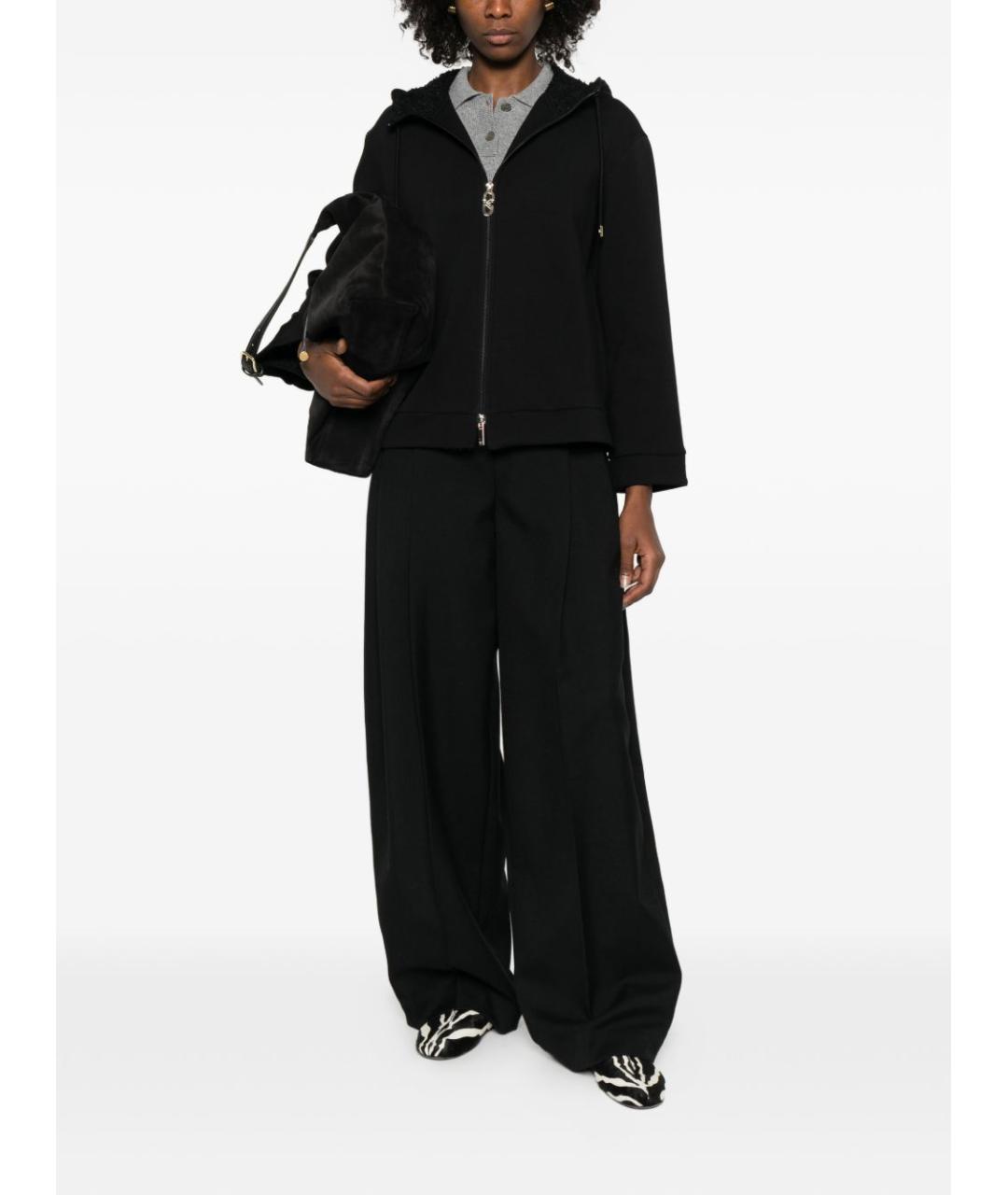 EMPORIO ARMANI Черная хлопковая куртка, фото 5