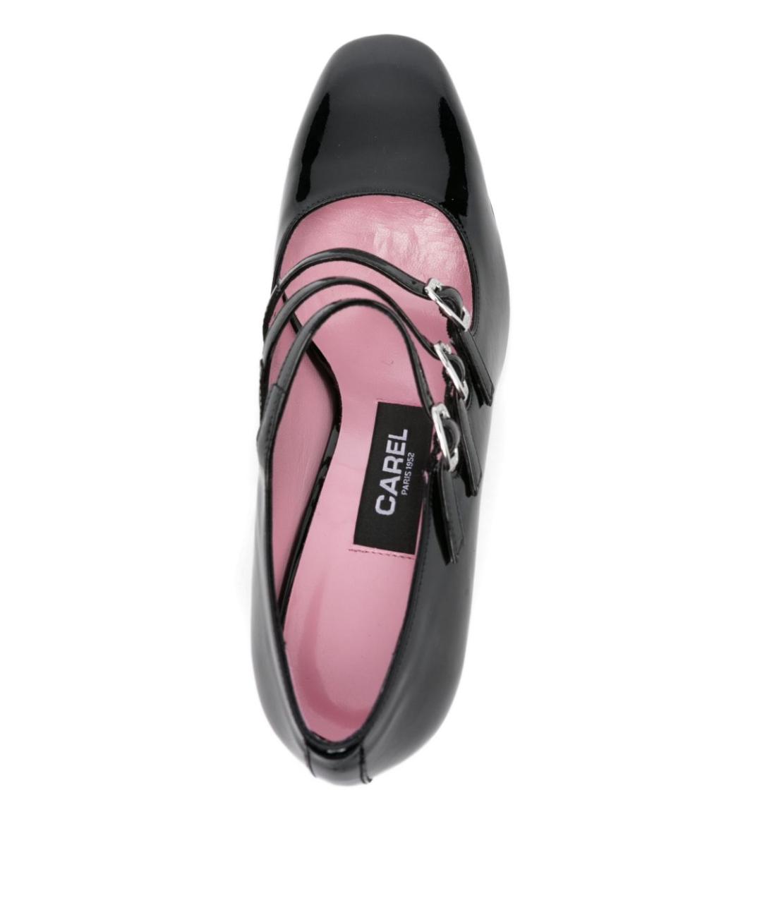 CAREL Черные кожаные туфли, фото 4