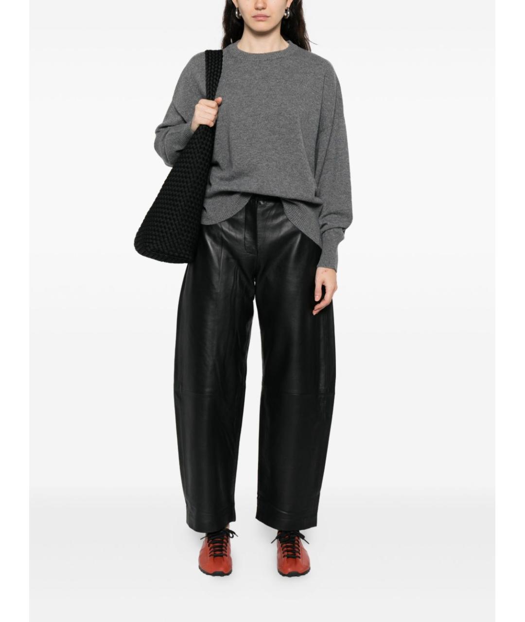 BEYOU Серый кашемировый джемпер / свитер, фото 2