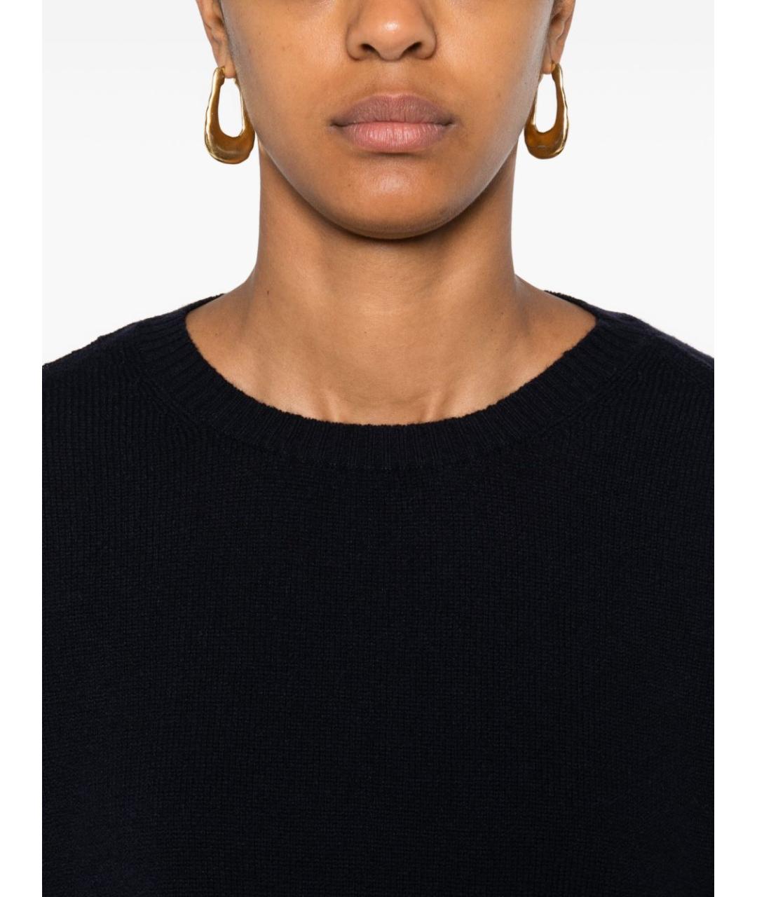 BEYOU Синий кашемировый джемпер / свитер, фото 4