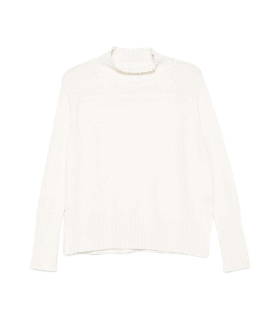 BEYOU Белый кашемировый джемпер / свитер, фото 1