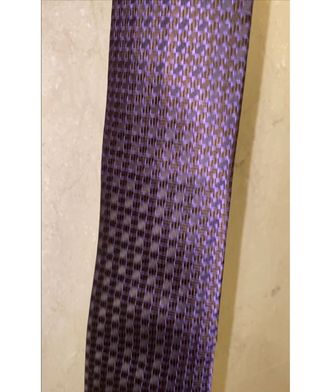 BRIONI Фиолетовый шелковый галстук, фото 2