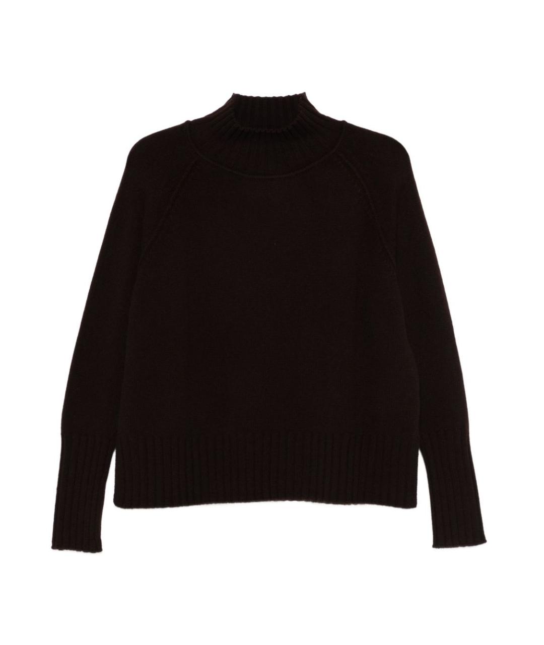 BEYOU Коричневый кашемировый джемпер / свитер, фото 1