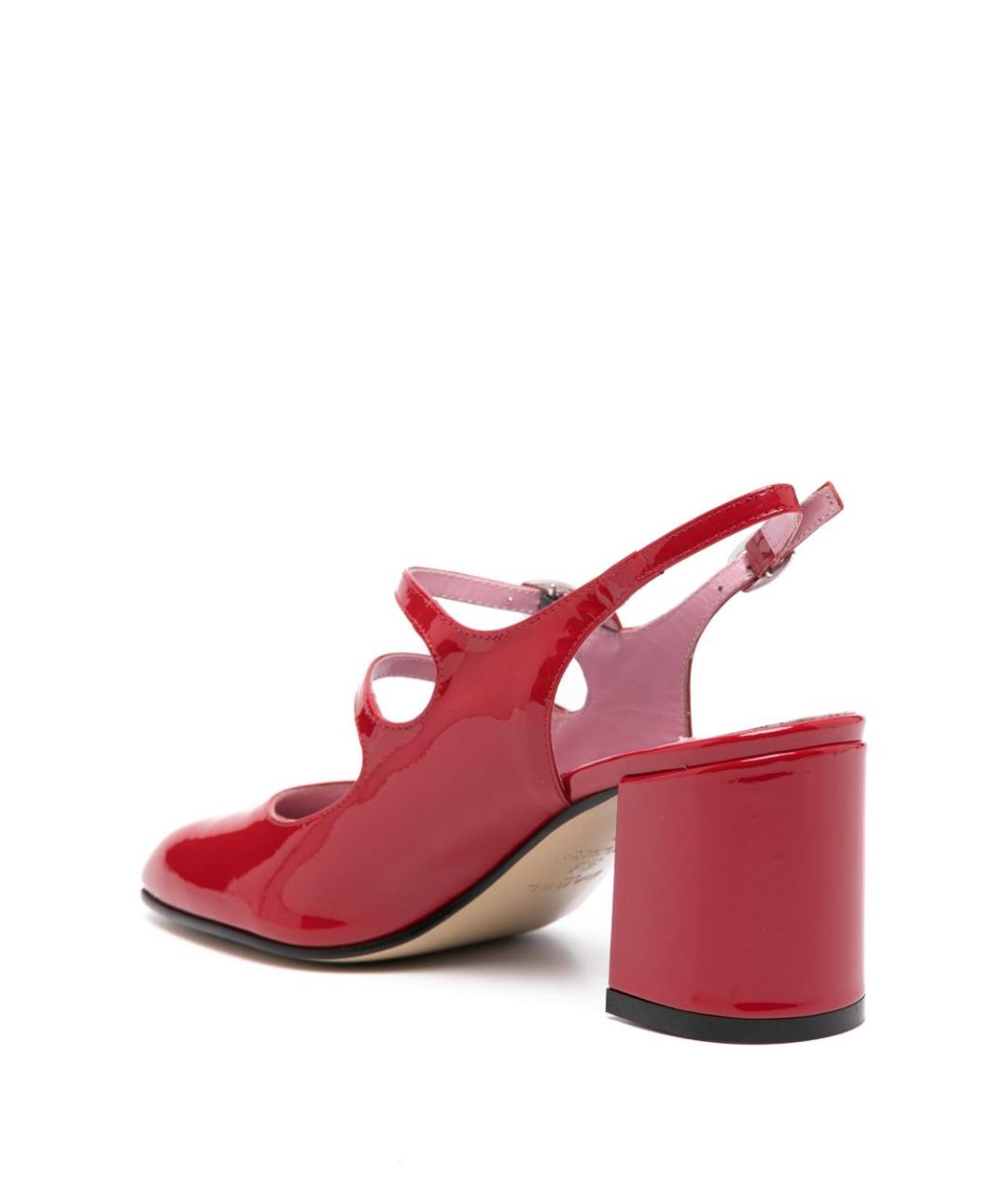 CAREL Красные кожаные туфли, фото 2